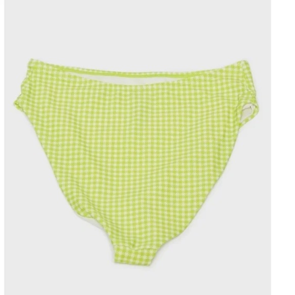 Jamie Printed High-Waisted Peasant Hipster Hippie Art Deco Boho Bikini Bottoms - Picture 2 of 5